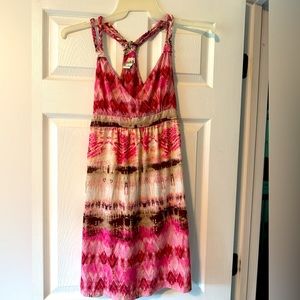 Summer pink dress